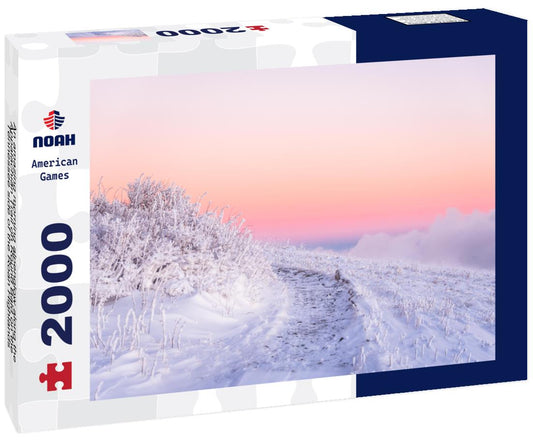 Noah Jigsaw Puzzle An amazing morning alpenglow along the Appalachian Trail on Round Bald on the Tennessee side of the Roan Highlands 2000 pieces