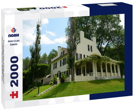 Noah Jigsaw Puzzle Saint-Gaudens House (Aspet), built in 1817, in Saint-Gaudens National Historic Site in Cornish, New Hampshire, USA 2000 pieces