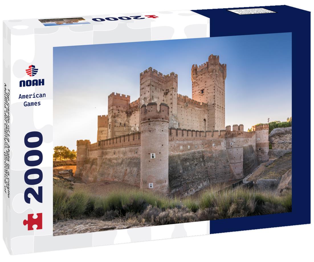 Noah Jigsaw Puzzle The castle of La Mota is a castle that is located in the town of Medina del Campo, (province of Valladolid, Spain) 2000 pieces