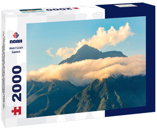 Noah Jigsaw Puzzle The high altitude Andes mountain peak of the Cotacachi volcano at sunset near Otavalo and north of Quito, Ecuador 2000 pieces