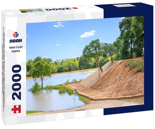 Noah Jigsaw Puzzle Riverside Embankment Under Development: Embankment of the Alabama River in Montgomery, Alabama under development 2000 pieces