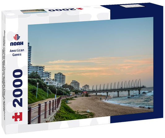 Noah Jigsaw Puzzle Beautiful Umhlanga Promenade Pier a whalebone made pier in Kwazulu Natal Durban North South Africa during sunset 2000 pieces