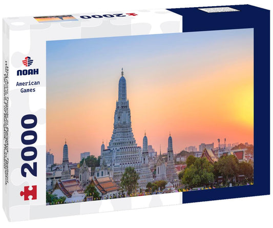 Noah Jigsaw Puzzle Wat Arun Temple in Bangkok, Thailand. Wat Arun is a Buddhist temple in Bangkok Yai district of Bangkok, Thailand 2000 pieces