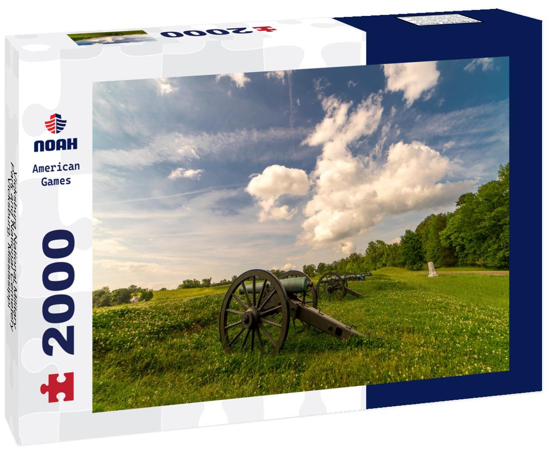 Noah Jigsaw Puzzle Vicksburg National Military Park and National Cemetery, Vicksburg, Mississippi - honoring memory of Civil War 2000 pieces