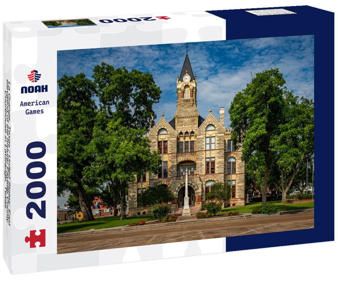 Noah Jigsaw Puzzle La Grange, Texas / United States: East elevation of the historic Fayette County Courthouse in LaGrange, Texas 2000 pieces