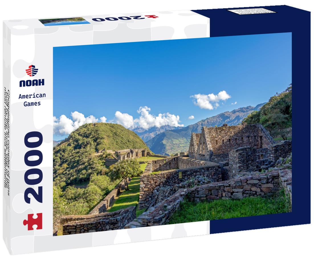 Noah Jigsaw Puzzle Choquequirao complex of ruins built by the Incas, one of the most remote Inca settlements in the Andes, Peru 2000 pieces