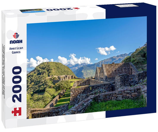 Noah Jigsaw Puzzle Choquequirao complex of ruins built by the Incas, one of the most remote Inca settlements in the Andes, Peru 2000 pieces