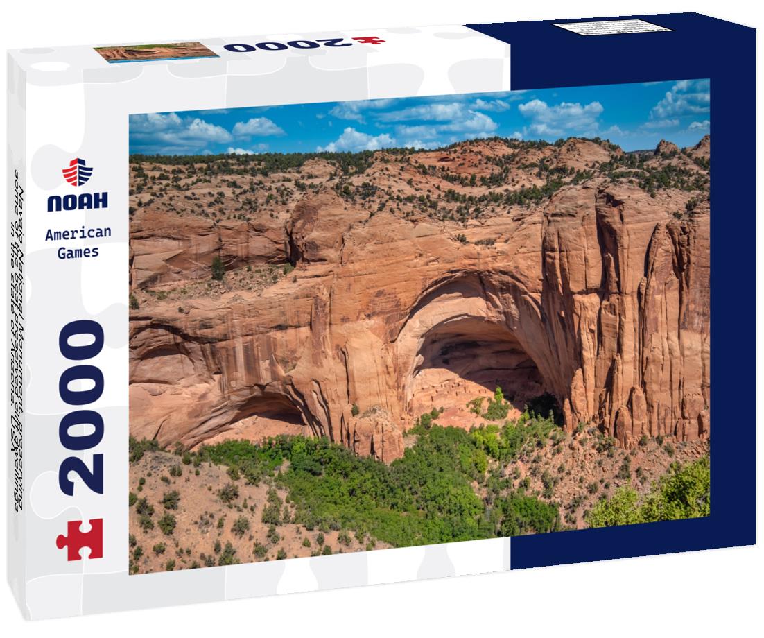 Noah Jigsaw Puzzle Navajo National Monument, preserving some of the best preserved cliff dwellings in the state of Arizona. USA 2000 pieces