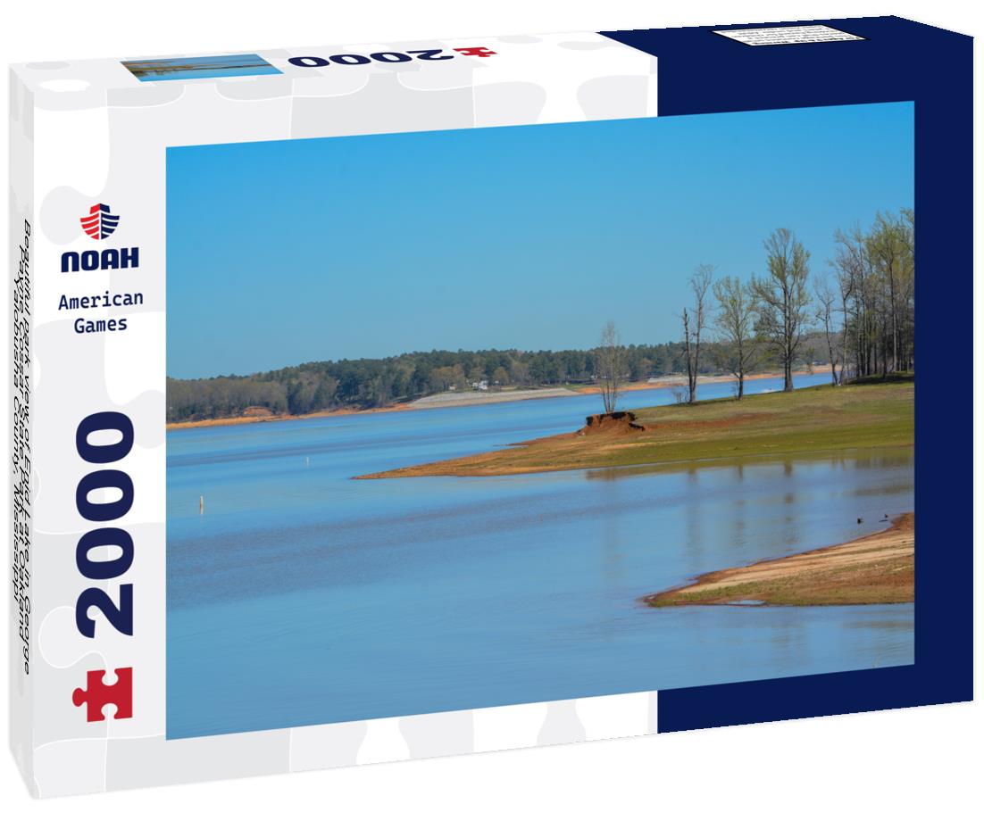 Noah Jigsaw Puzzle Beautiful park view of Enid Lake in George Payne Cossar State Park at Oakland, Yalobusha County, Mississippi 2000 pieces