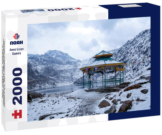 Noah Jigsaw Puzzle Tsomgo (Changu) Lake. It is a sacred natural glacial lake on top of mountain in Gangtok, East Sikkim, India 2000 pieces