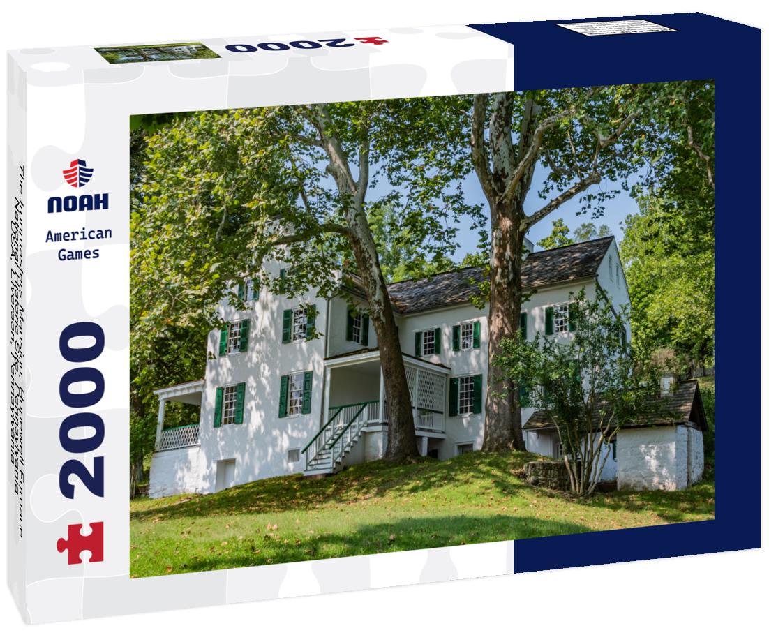 Noah Jigsaw Puzzle The Ironmasters Mansion, Hopewell Furnace National Historic Site, Pennsylvania, USA, Elverson, Pennsylvania 2000 pieces