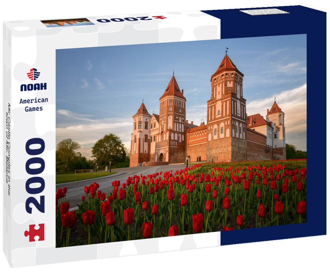 Noah Jigsaw Puzzle Mir Castle Complex in the town of Mir, Belarus 2000 Pieces