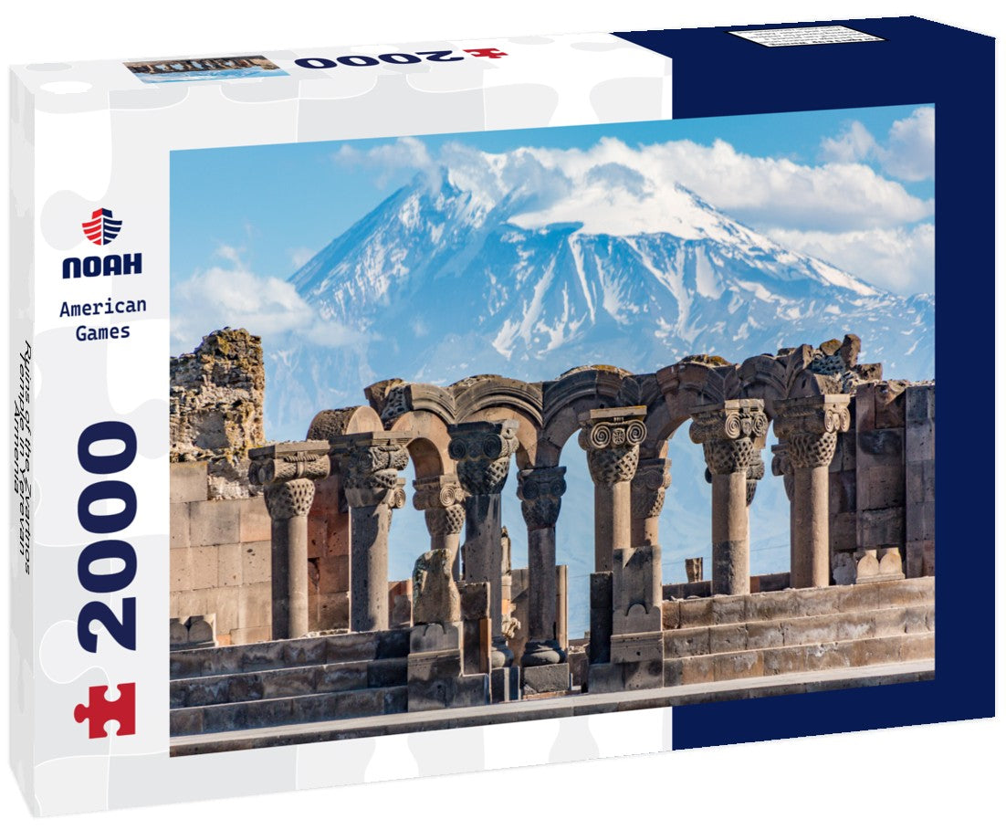 Noah Jigsaw Puzzle Ruins of the Zvartnos Temple in Yerevan, Armenia 2000 Pieces