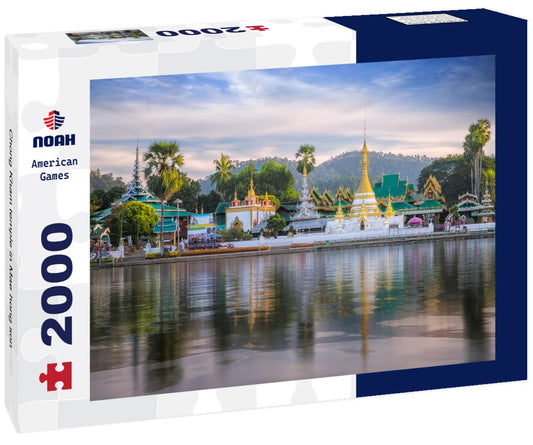 Noah Jigsaw Puzzle Chong Kham temple in Mae hong son 2000 Pieces