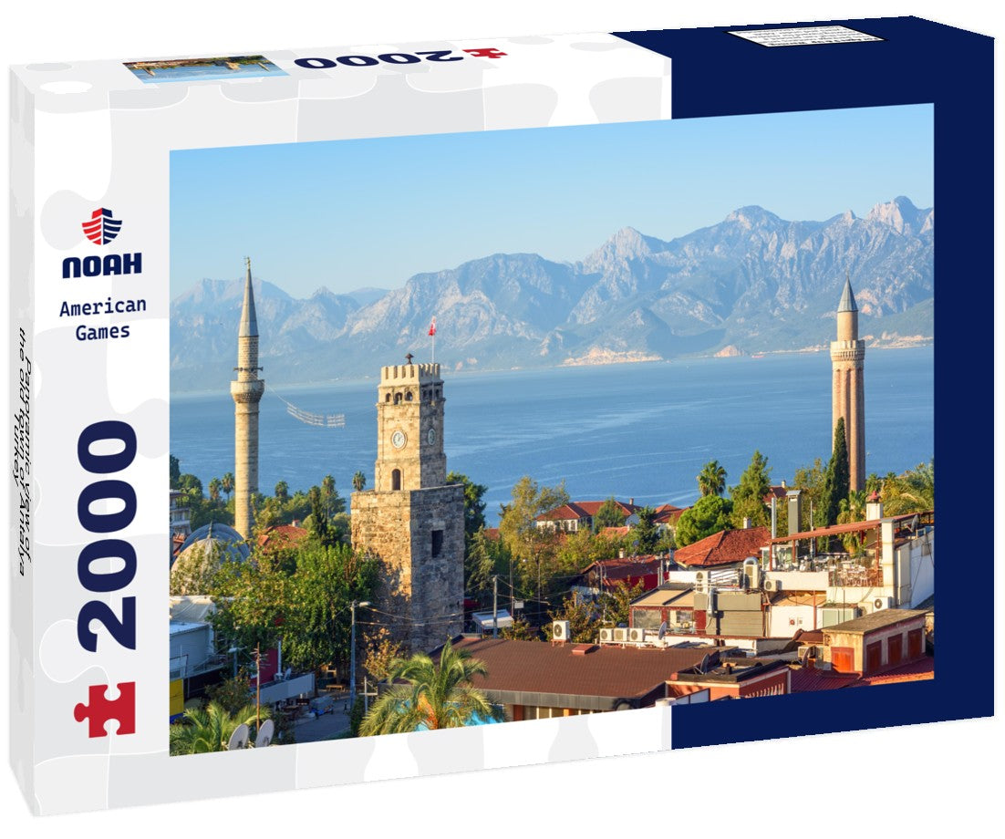 Noah Jigsaw Puzzle Panoramic view of the old town of Antalya, Turkey 2000 Pieces
