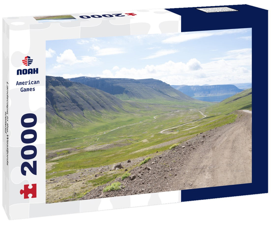 Noah Jigsaw Puzzle Landscape in the Westfjords, Iceland 2000 Pieces