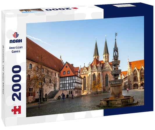 Noah Jigsaw Puzzle Brunswick, Old Town Market 2000 Pieces