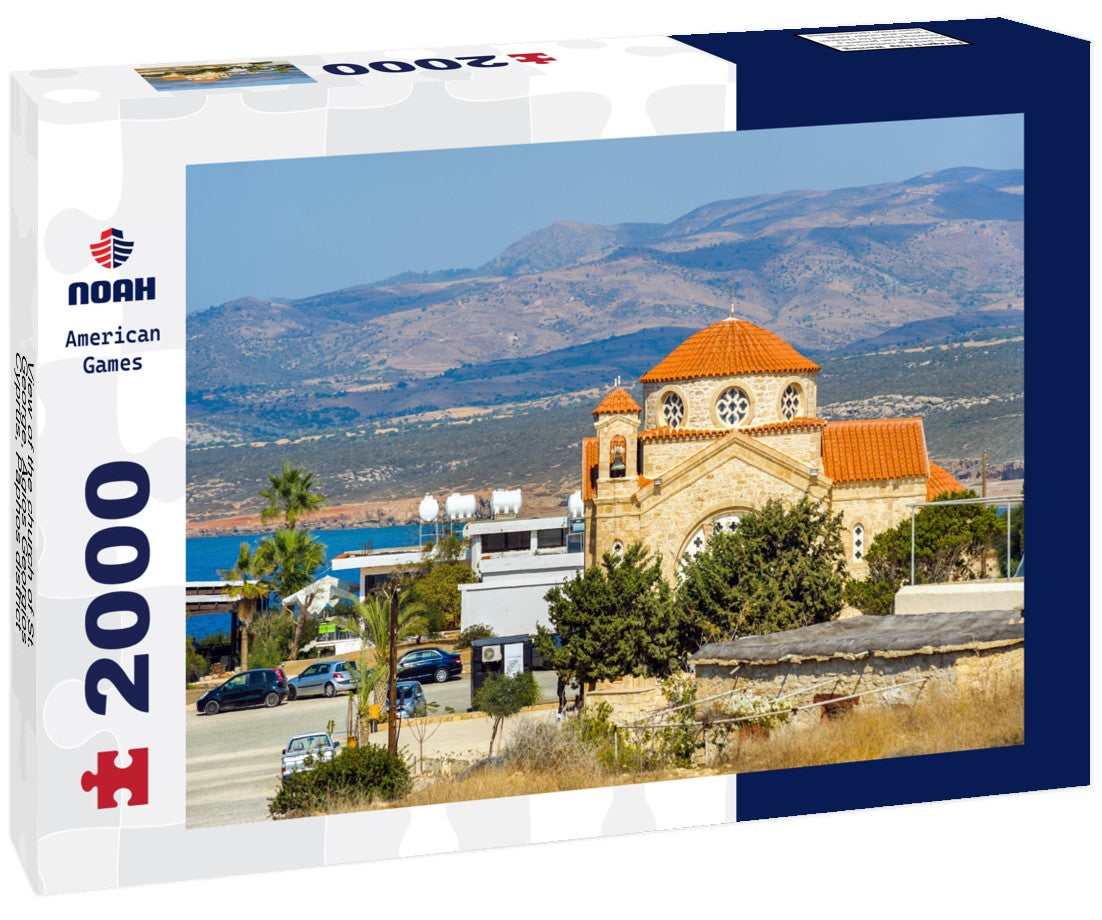 Noah Jigsaw Puzzle View of the church of St. George, Agios Georgios, Cyprus, Paphos district 2000 Pieces