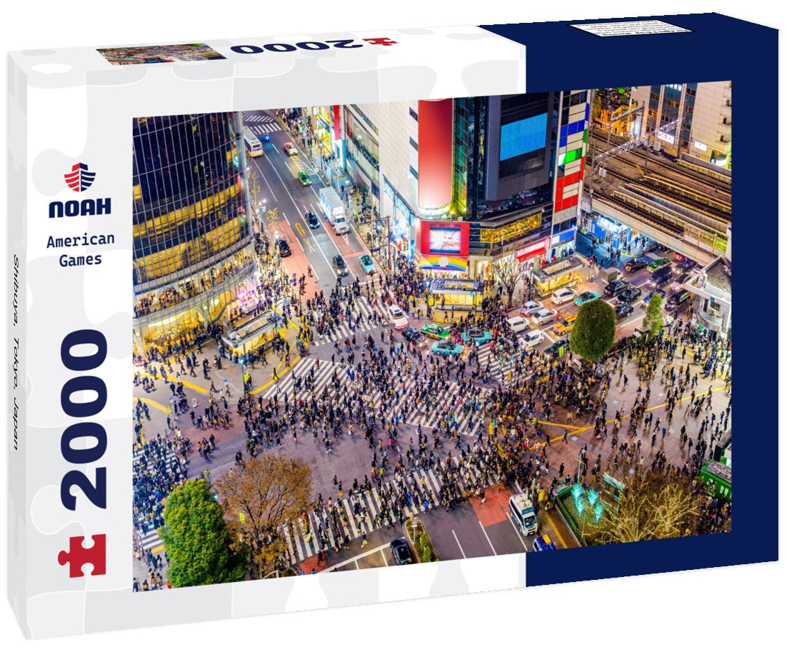 Noah Jigsaw Puzzle Shibuya, Tokyo, Japan 2000 Pieces