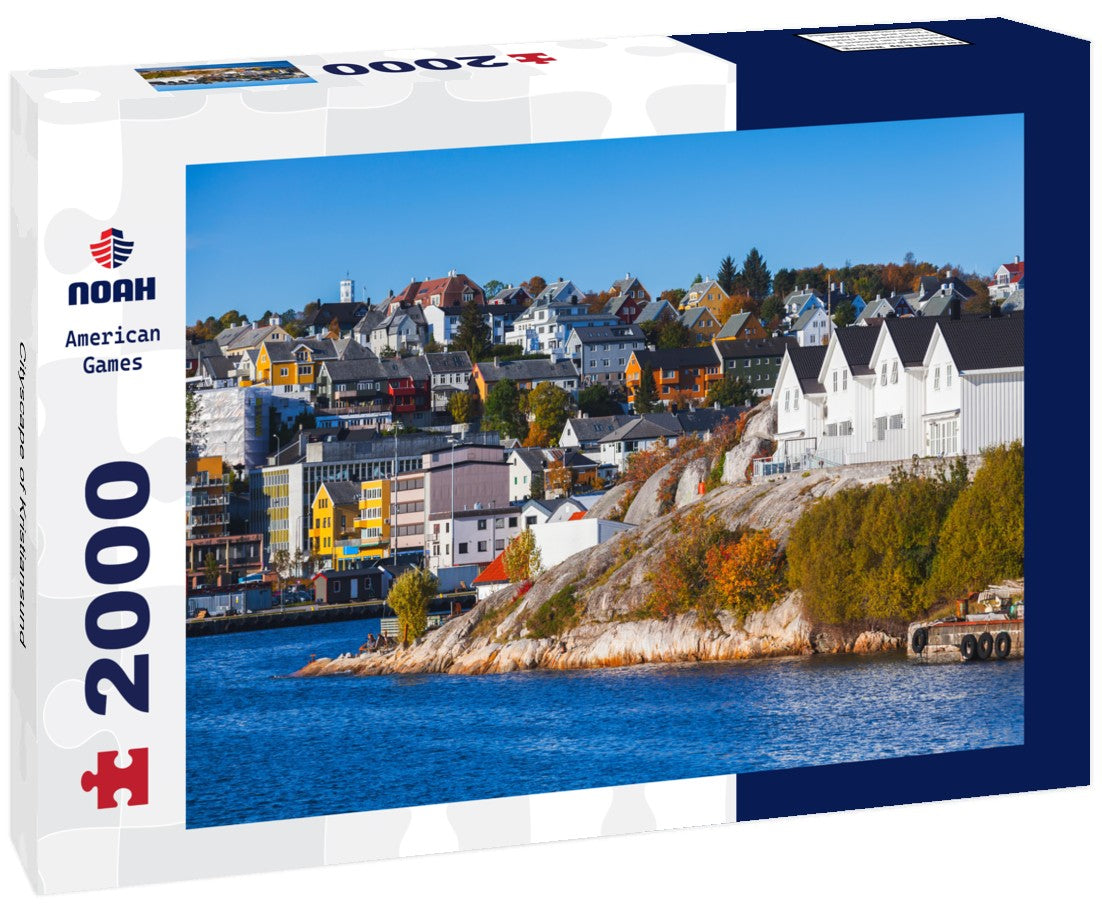 Noah Jigsaw Puzzle Cityscape of Kristiansund 2000 Pieces