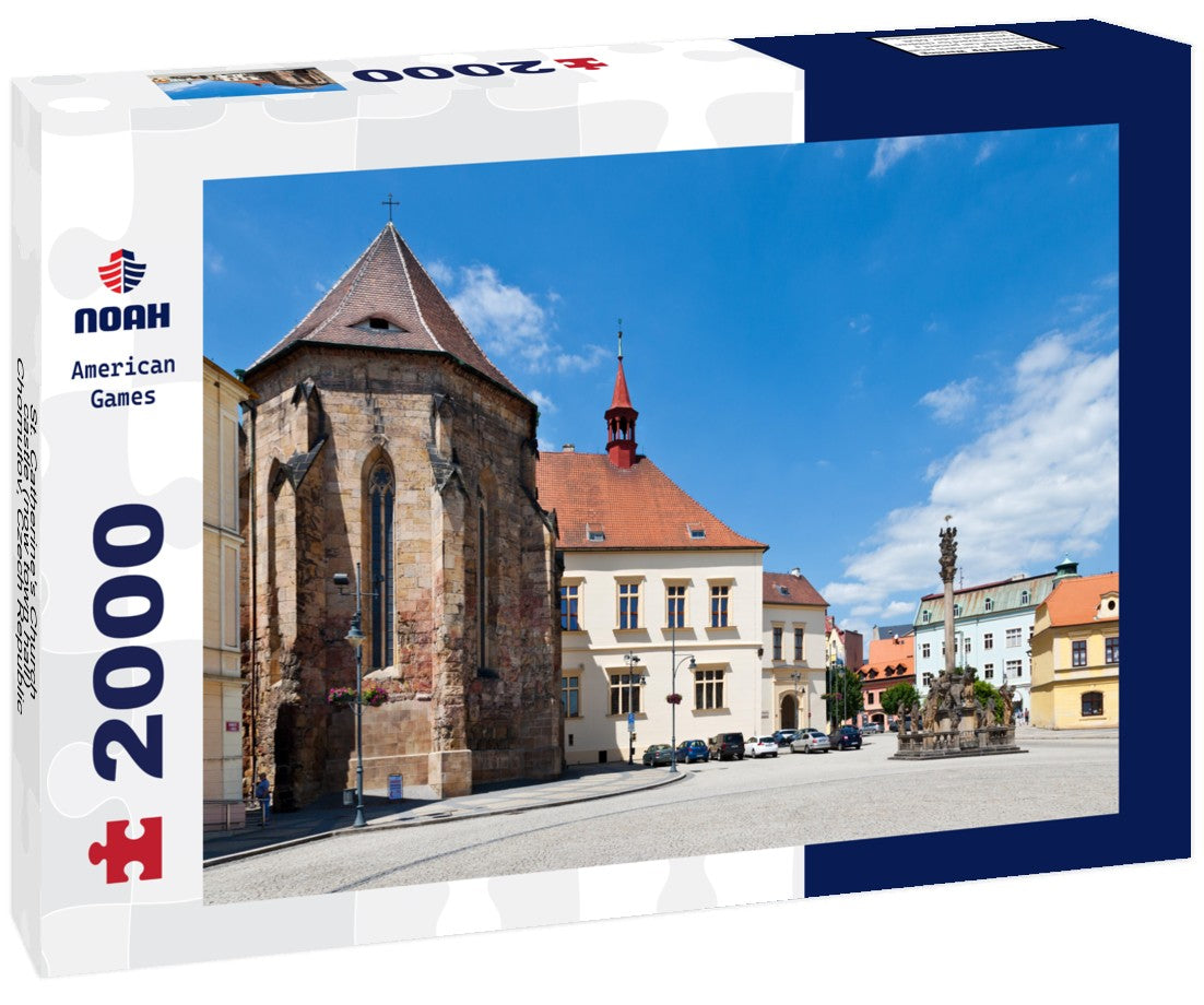 Noah Jigsaw Puzzle St. Catherine's Church, castle (now town hall), Chomutov, Czech Republic 2000 Pieces