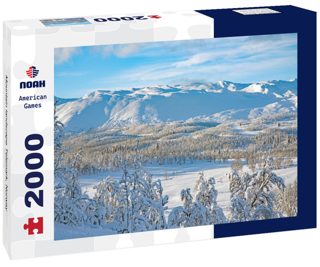 Noah Jigsaw Puzzle Mountain landscape Telemark, Norway 2000 Pieces