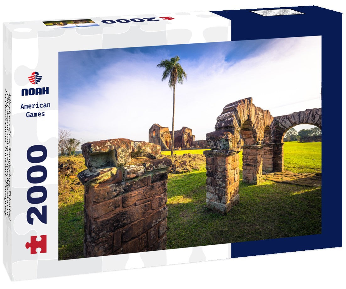 Noah Jigsaw Puzzle Mission of La Santissima Trinidad: Old Jesuit ruins of the Mission of La Santissima Trinidad, Paraguay 2000 Pieces