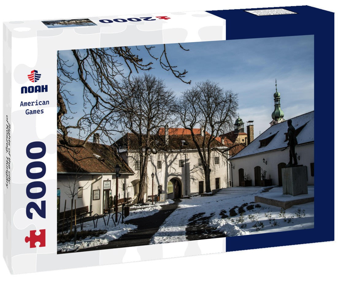 Noah Jigsaw Puzzle Sights of the city of Köszeg, Hungary 2000 Pieces