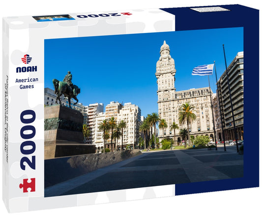 Noah Jigsaw Puzzle Palacio Salvo in the city center of Montevideo, Uruguay 2000 Pieces