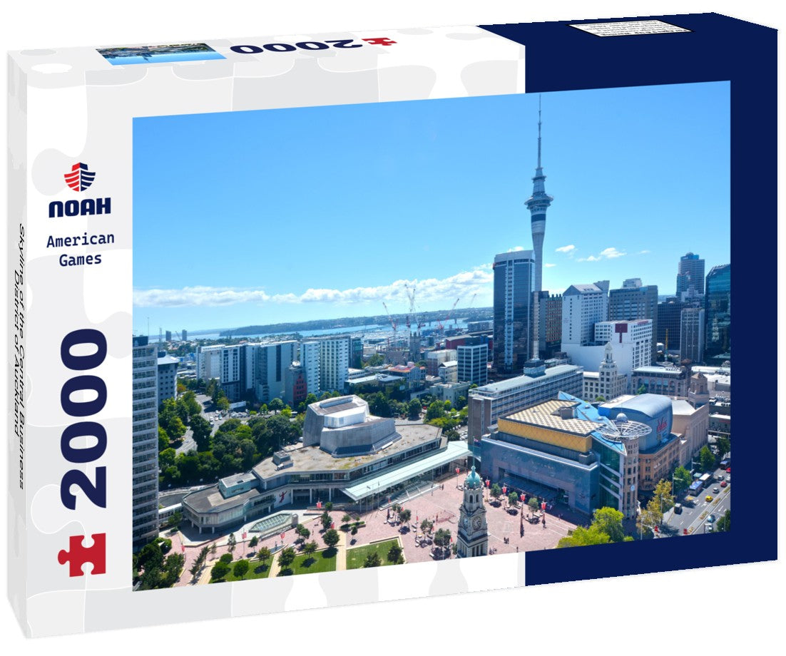 Noah Jigsaw Puzzle Skyline of the Central Business District of Auckland 2000 Pieces