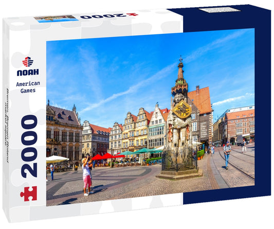 Noah Jigsaw Puzzle Bremen, Bremen Roland, market square 2000 Pieces
