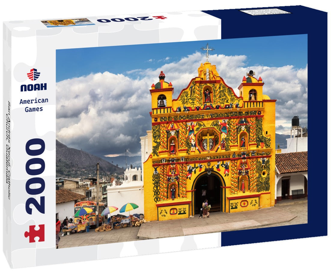 Noah Jigsaw Puzzle San Andrés Xecul, Catholic Church, Guatemala 2000 Pieces