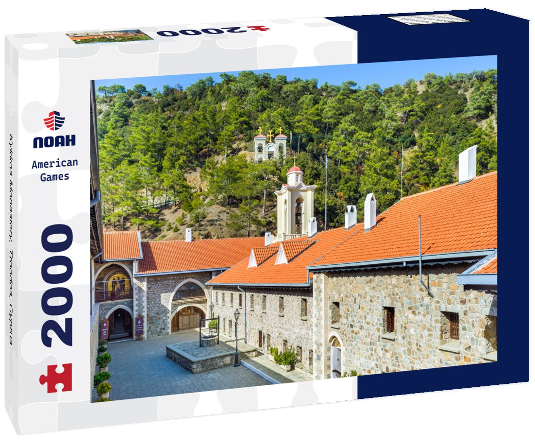 Noah Jigsaw Puzzle Kykkos Monastery, Troodos, Cyprus 2000 Pieces