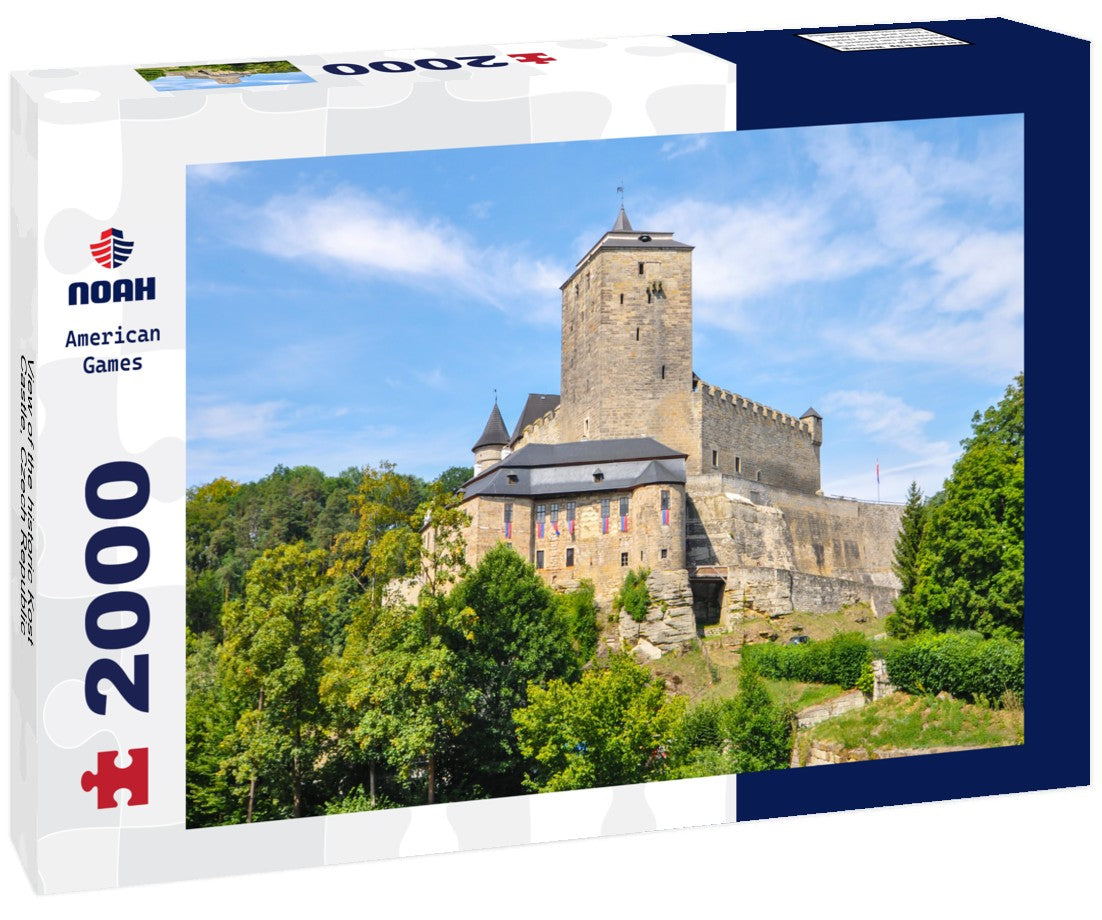 Noah Jigsaw Puzzle View of the historic Kost Castle - Czech Republic 2000 Pieces