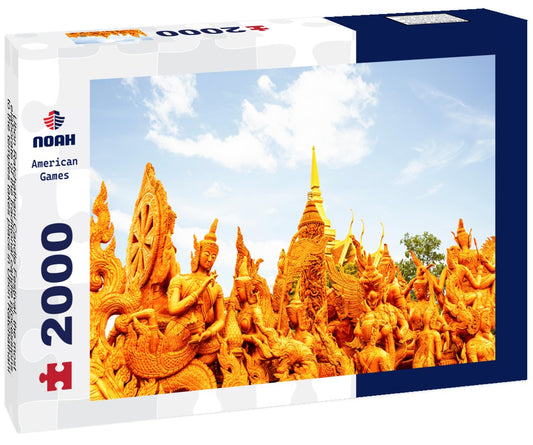 Noah Jigsaw Puzzle Ubon Ratchathani Candle Festival, the most elaborate of the traditional candle processions to the temples takes place in Ubon Ratchathani, North-East region, Thailand 2000 Pieces