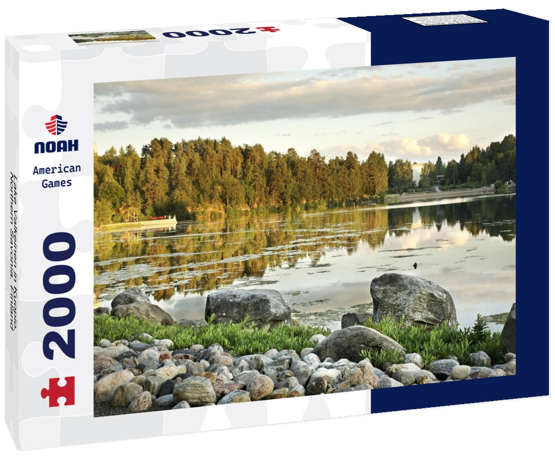 Noah Jigsaw Puzzle Lake Valkeinen in Kuopio. Northern Savonia. Finland 2000 Pieces