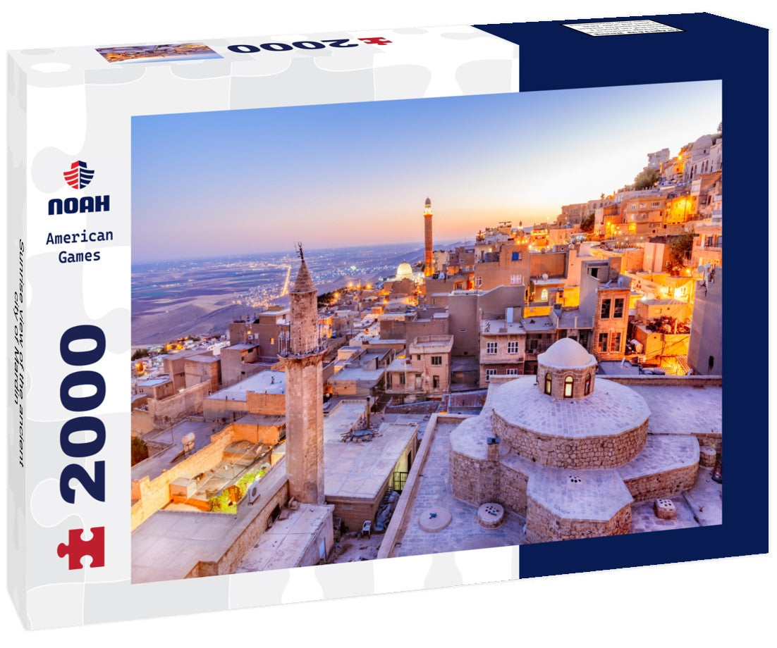 Noah Jigsaw Puzzle Sunrise view of the ancient city of Mardin 2000 Pieces