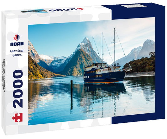 Noah Jigsaw Puzzle Boat trip in Milford Sound, Fiordland, New Zealand 2000 Pieces