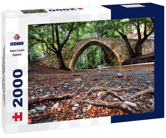 Noah Jigsaw Puzzle Tzelefos Bridge - one of the hidden Venetian bridges in the forest of Paphos, Cyprus 2000 Pieces