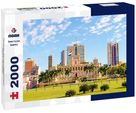 Noah Jigsaw Puzzle Paraguay Asunción government palace city center 2000 Pieces