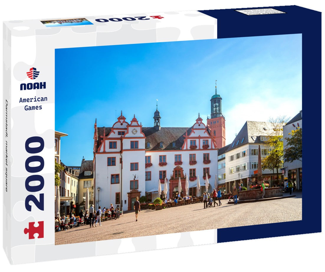 Noah Jigsaw Puzzle Darmstadt, market square 2000 Pieces