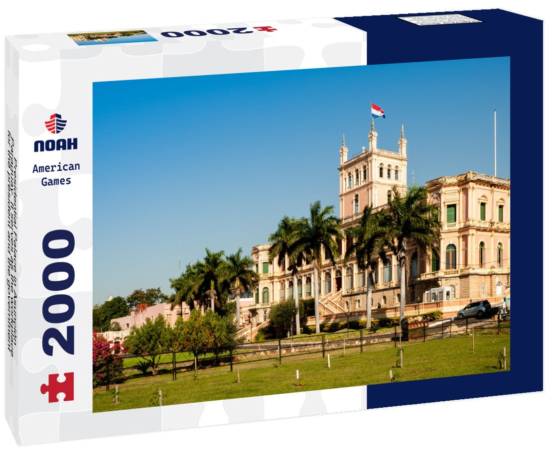 Noah Jigsaw Puzzle Presidential Palace in Asunción, Paraguay. It serves as the workplace for the president and the government of Paraguay 2000 Pieces
