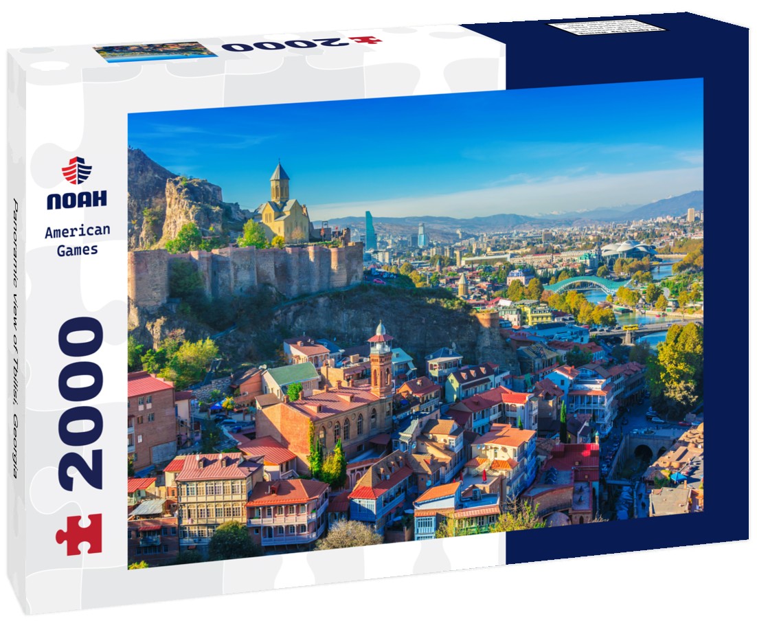 Noah Jigsaw Puzzle Panoramic view of Tbilisi, Georgia 2000 Pieces