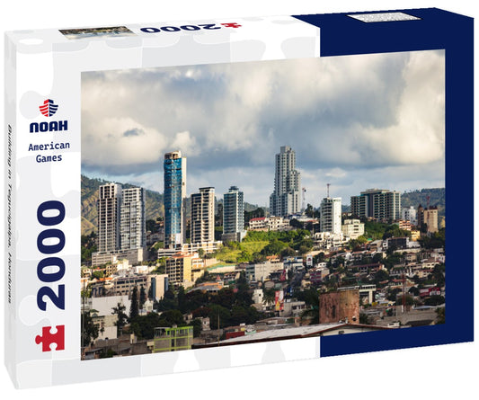 Noah Jigsaw Puzzle Building in Tegucigalpa, Honduras 2000 Pieces
