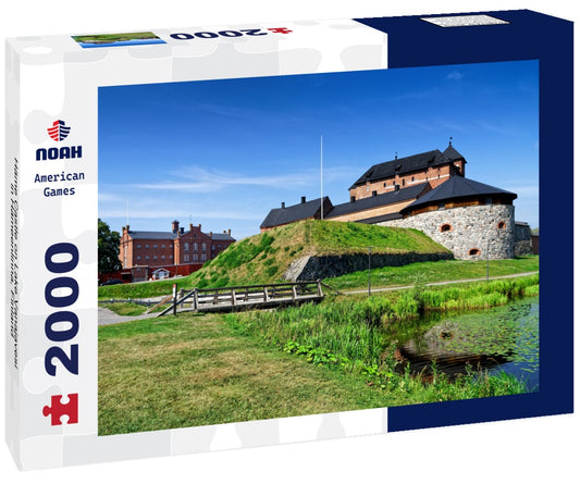 Noah Jigsaw Puzzle Häme Castle on Lake Vanajavesi in Hämeenlinna, Finland 2000 Pieces