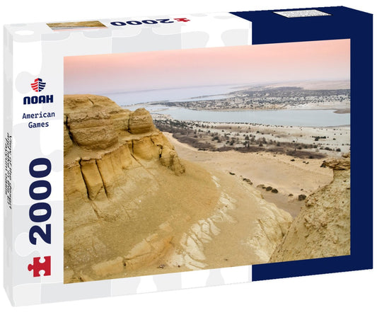 Noah Jigsaw Puzzle View of the desert and lake in the El Fayyum oasis 2000 Pieces