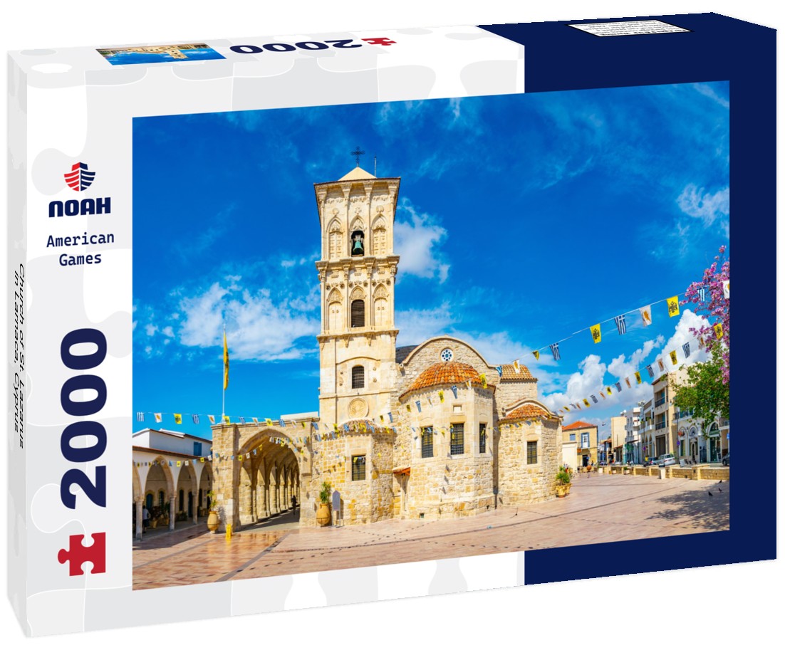 Noah Jigsaw Puzzle Church of St. Lazarus in Larnaca, Cyprus 2000 Pieces