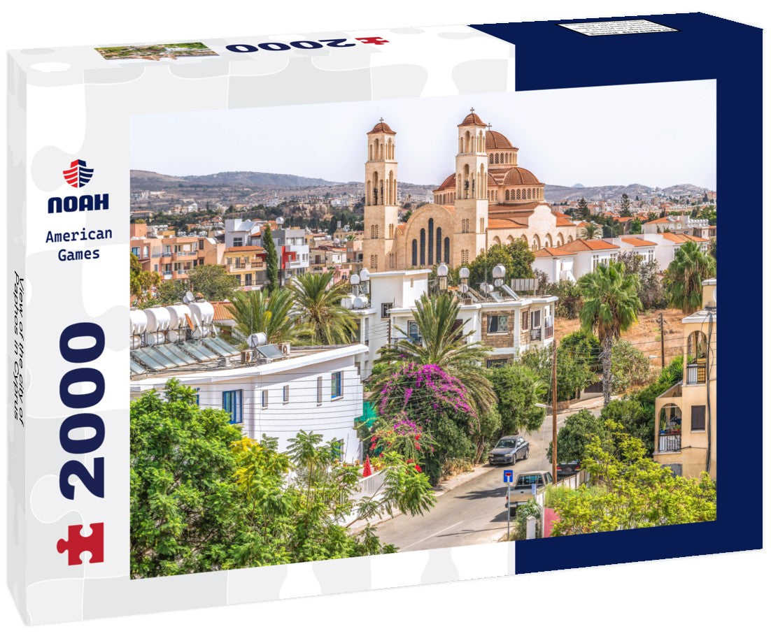 Noah Jigsaw Puzzle View of the city of Paphos in Cyprus 2000 Pieces