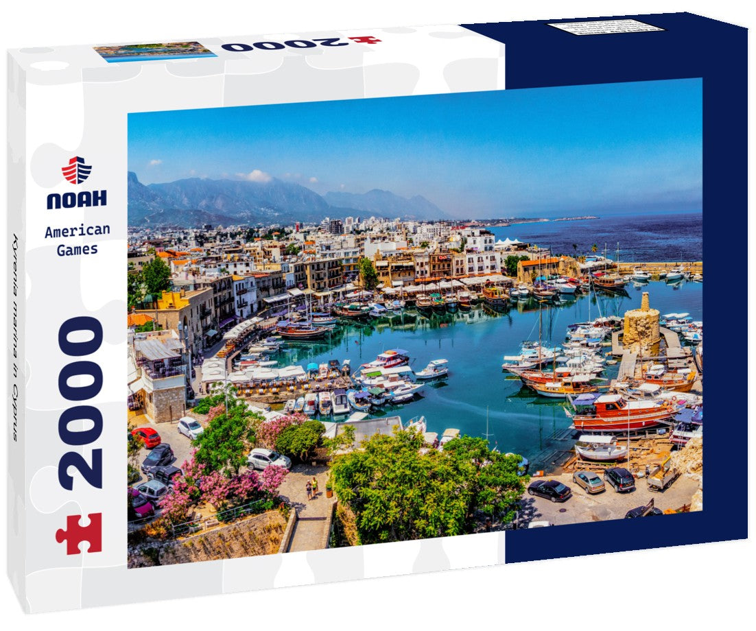 Noah Jigsaw Puzzle Kyrenia marina in Cyprus 2000 Pieces