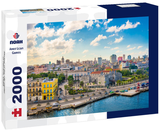Noah Jigsaw Puzzle Skyline of the city center of Havana, Cuba 2000 Pieces